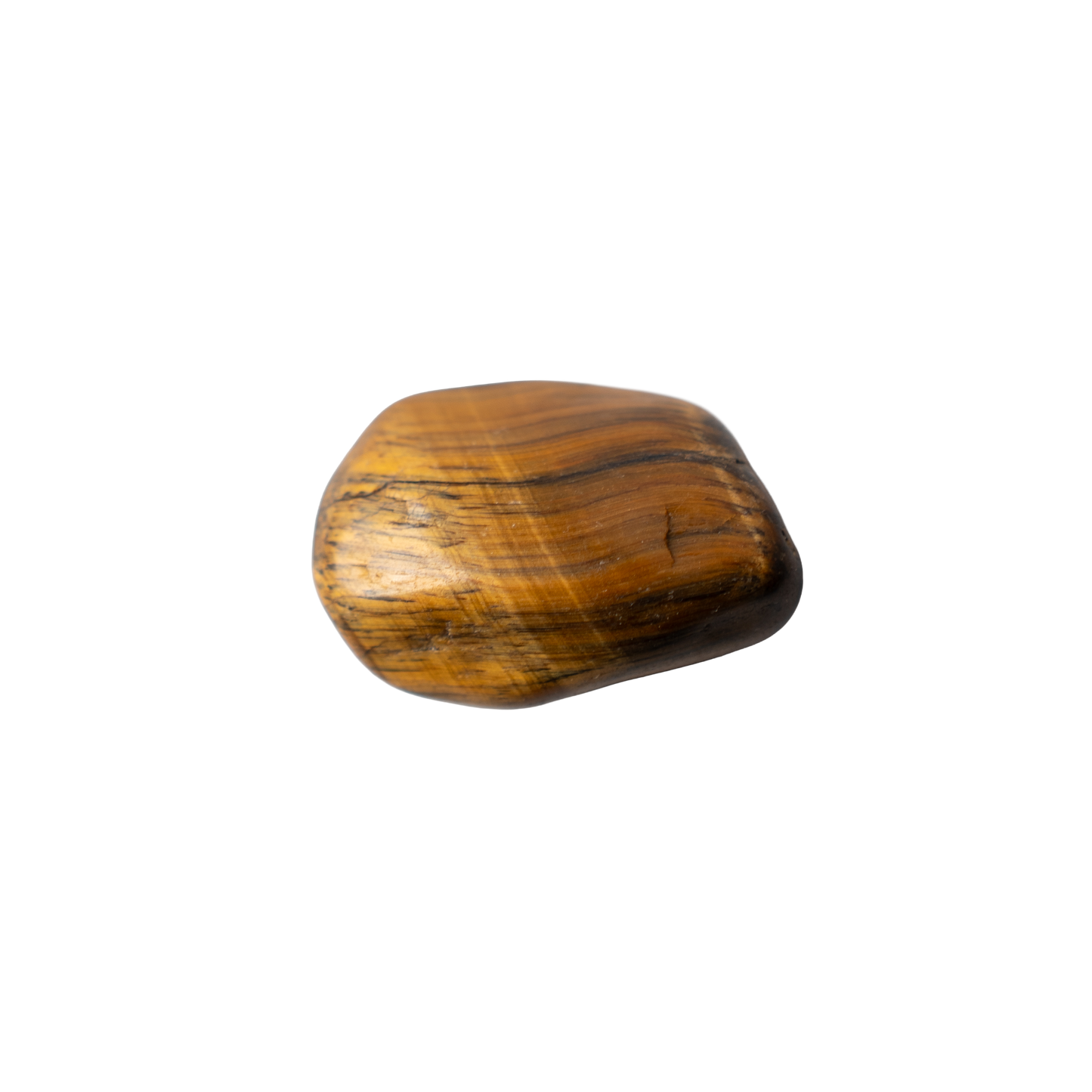 Tiger eye tumbled stone A quality