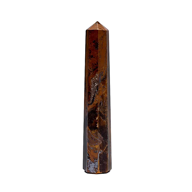 Tiger eye obelisk