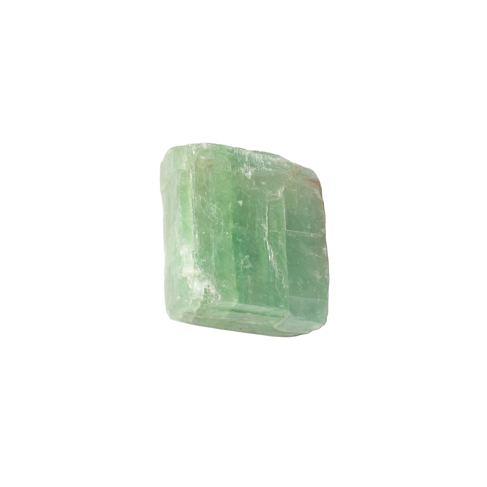 Rough green calcite