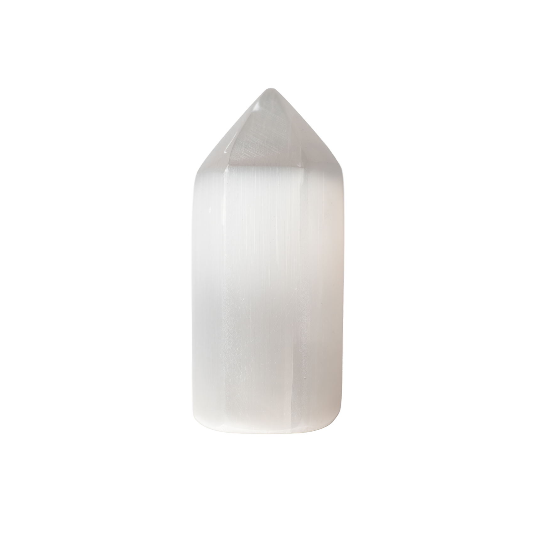 Selenite obelisk
