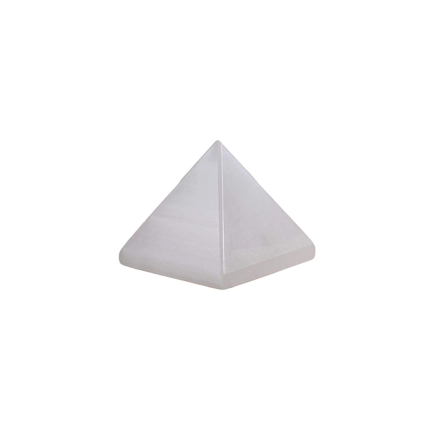 Selenite pyramid