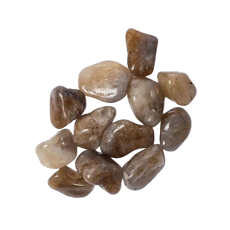 Citrine natural A quality tumbled stone
