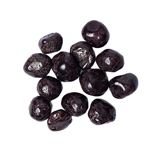 Garnet tumbled stone B quality
