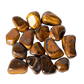 Tiger eye tumbled stone A quality
