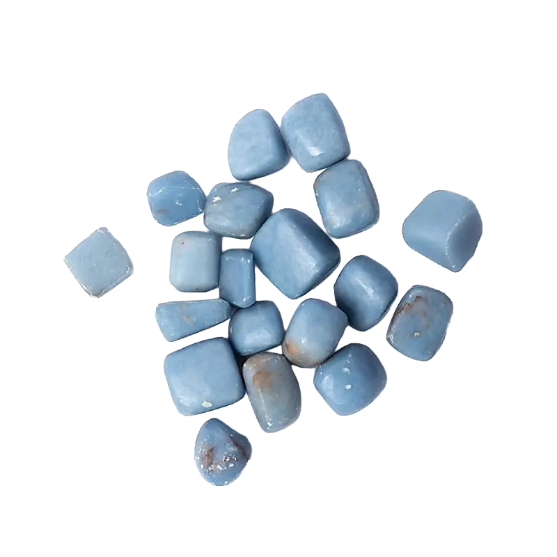 Angelite tumbled stone A quality