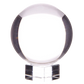 Crystal ball on stand