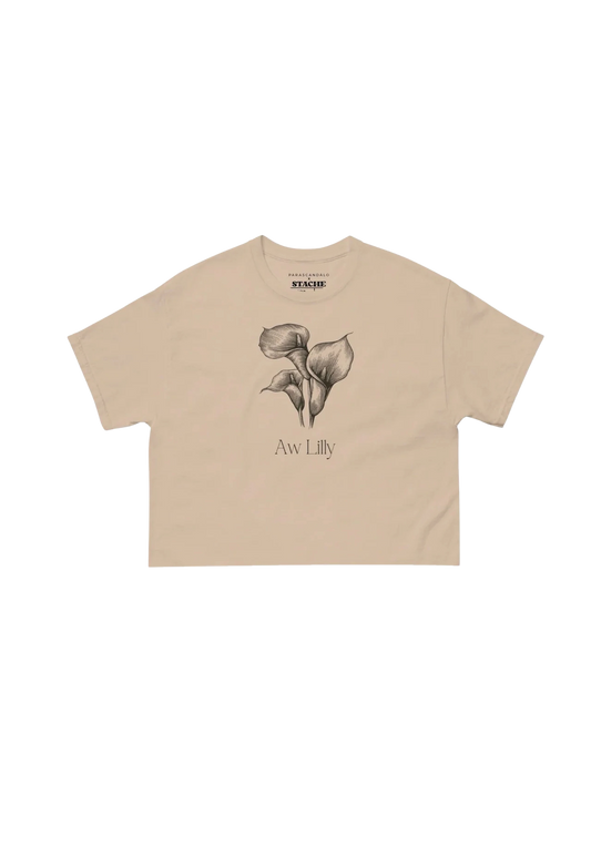 Aw Lilly Tshirt Cropped