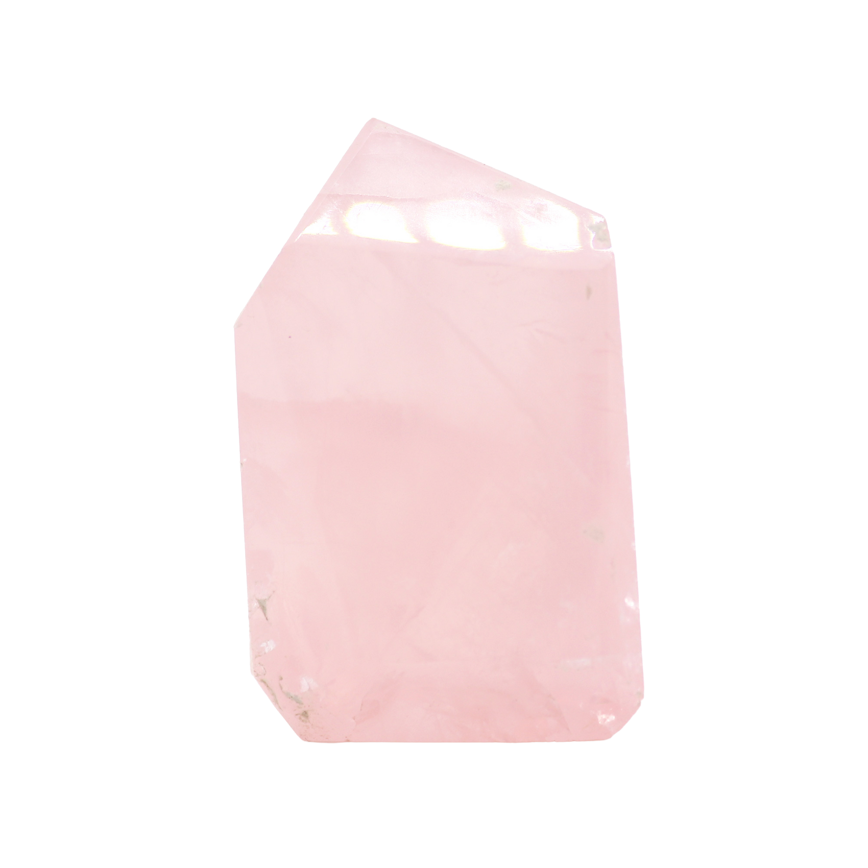 Gemstone point – Indian rose quartz