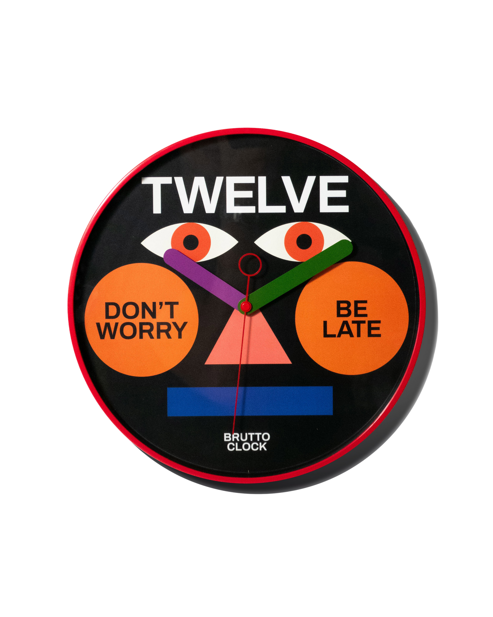 BE LATE Wall Clock
