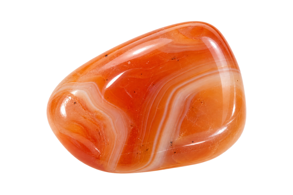 Tumble stone – Carnelian