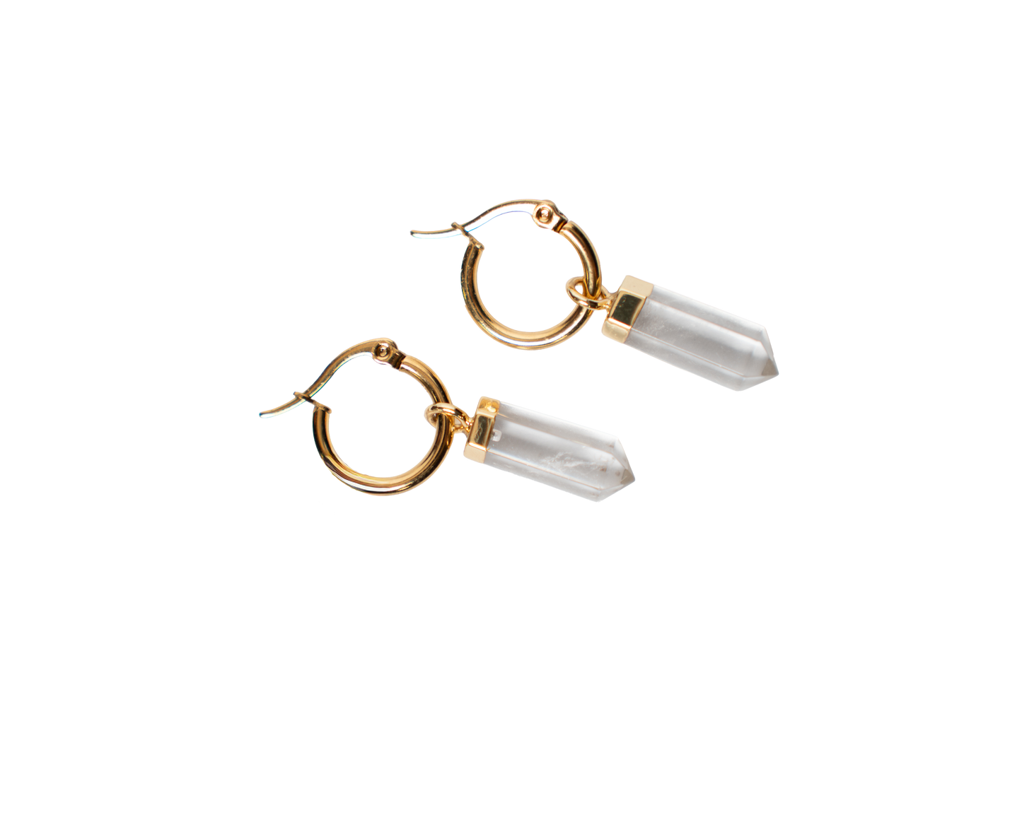 Clear Quartz Earrings