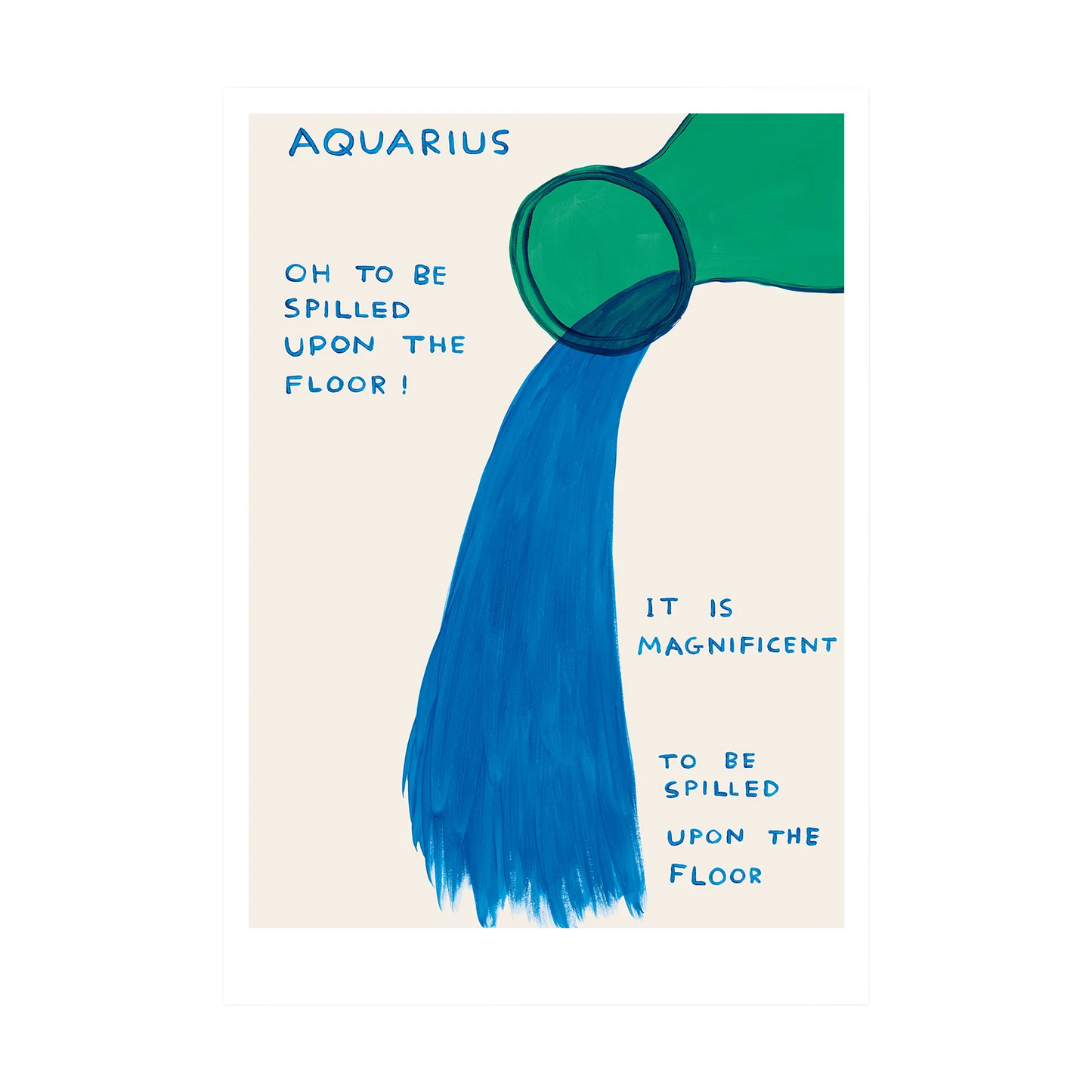 Signs of the Zodiac - Aquarius Postcard
