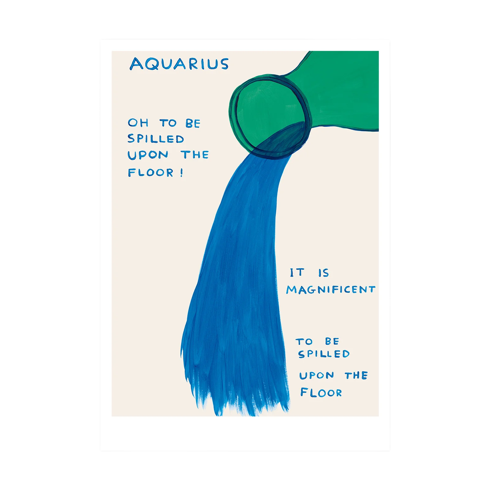 Signs of the Zodiac - Aquarius Postcard