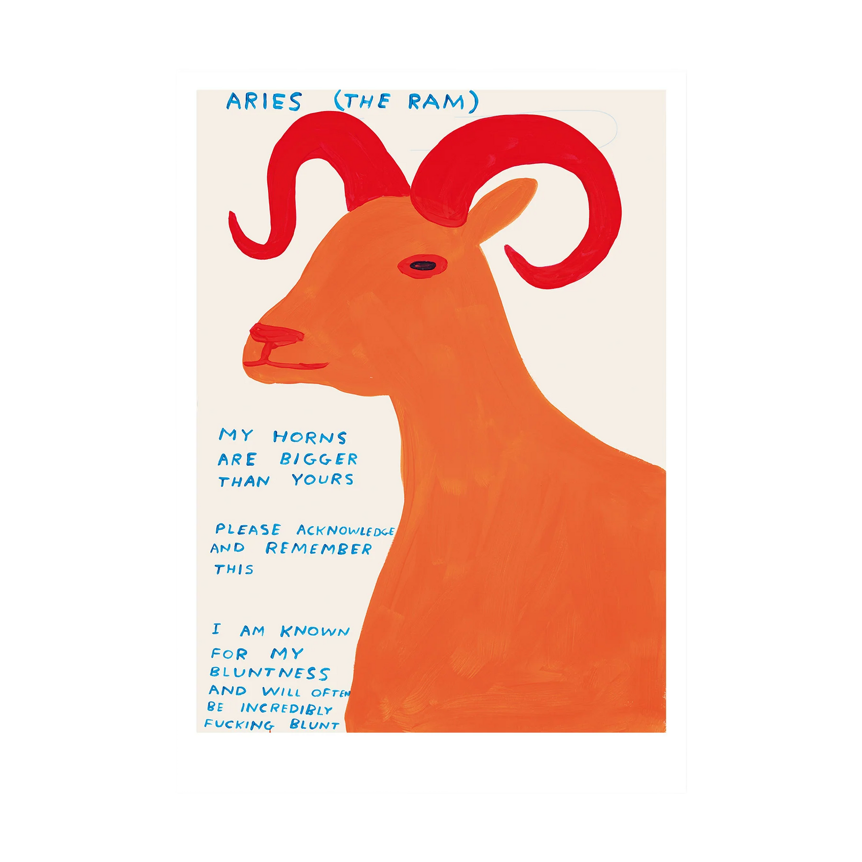 Signs of the Zodiac - Aries Poster
