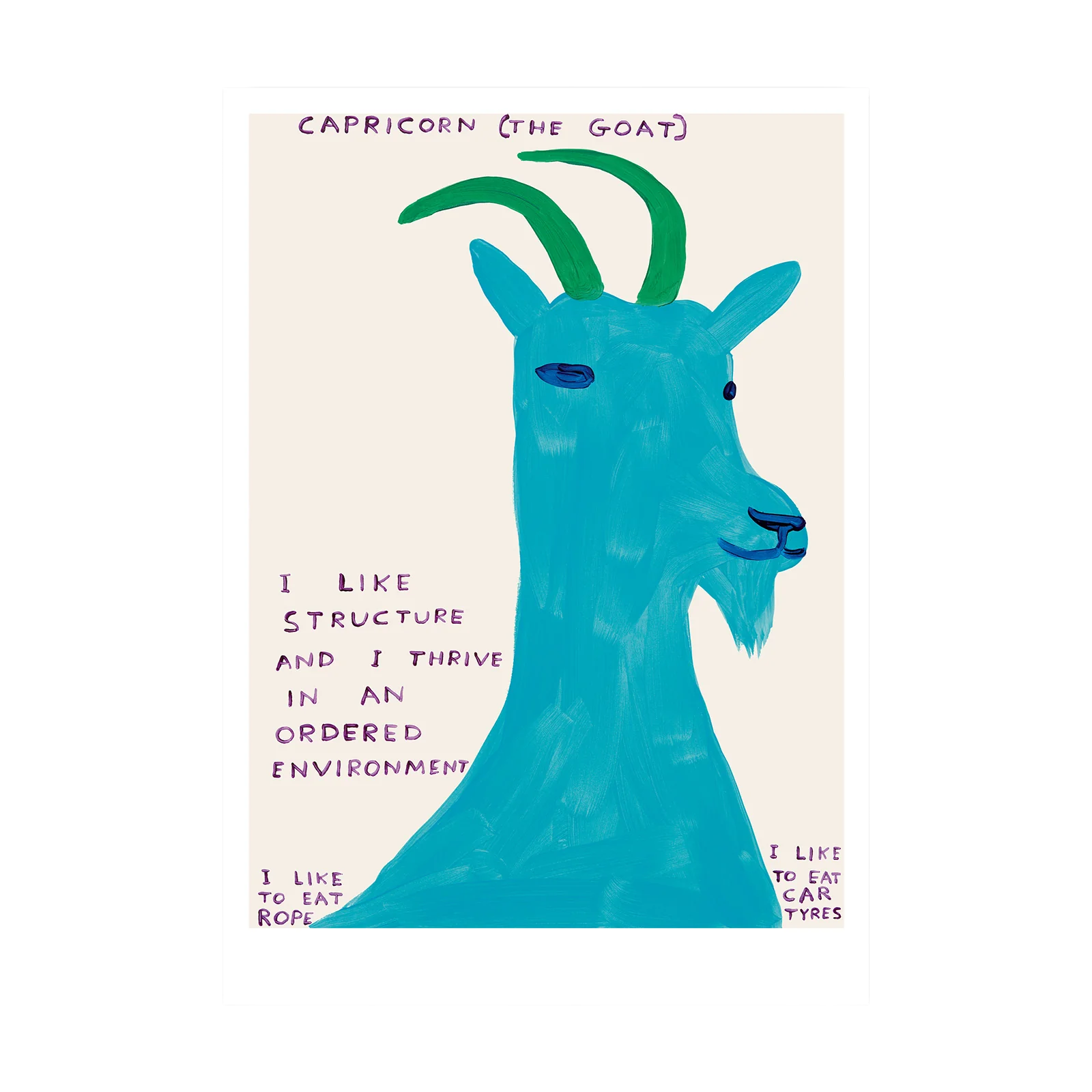 Signs of the Zodiac - Capricorn Postcard