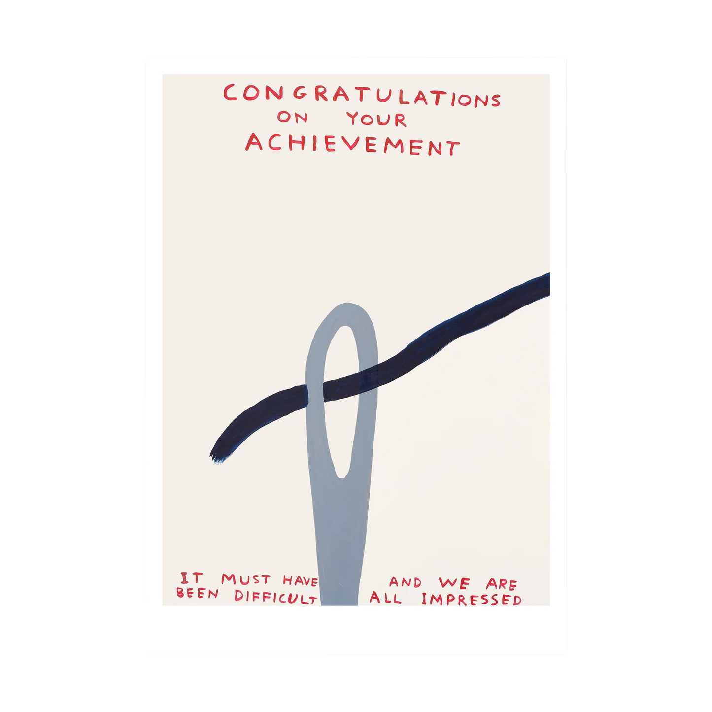 Congratulations On Your Achievement Postcard