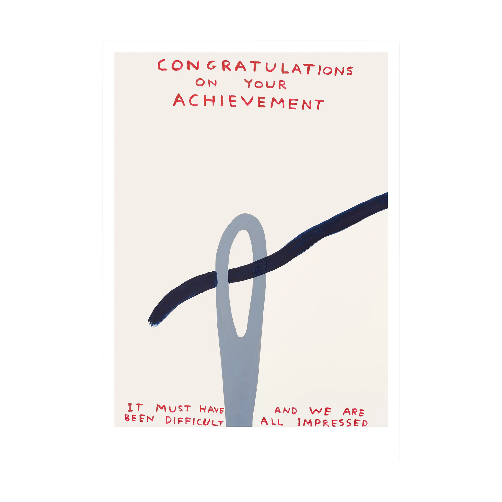Congratulations On Your Achievement Postcard