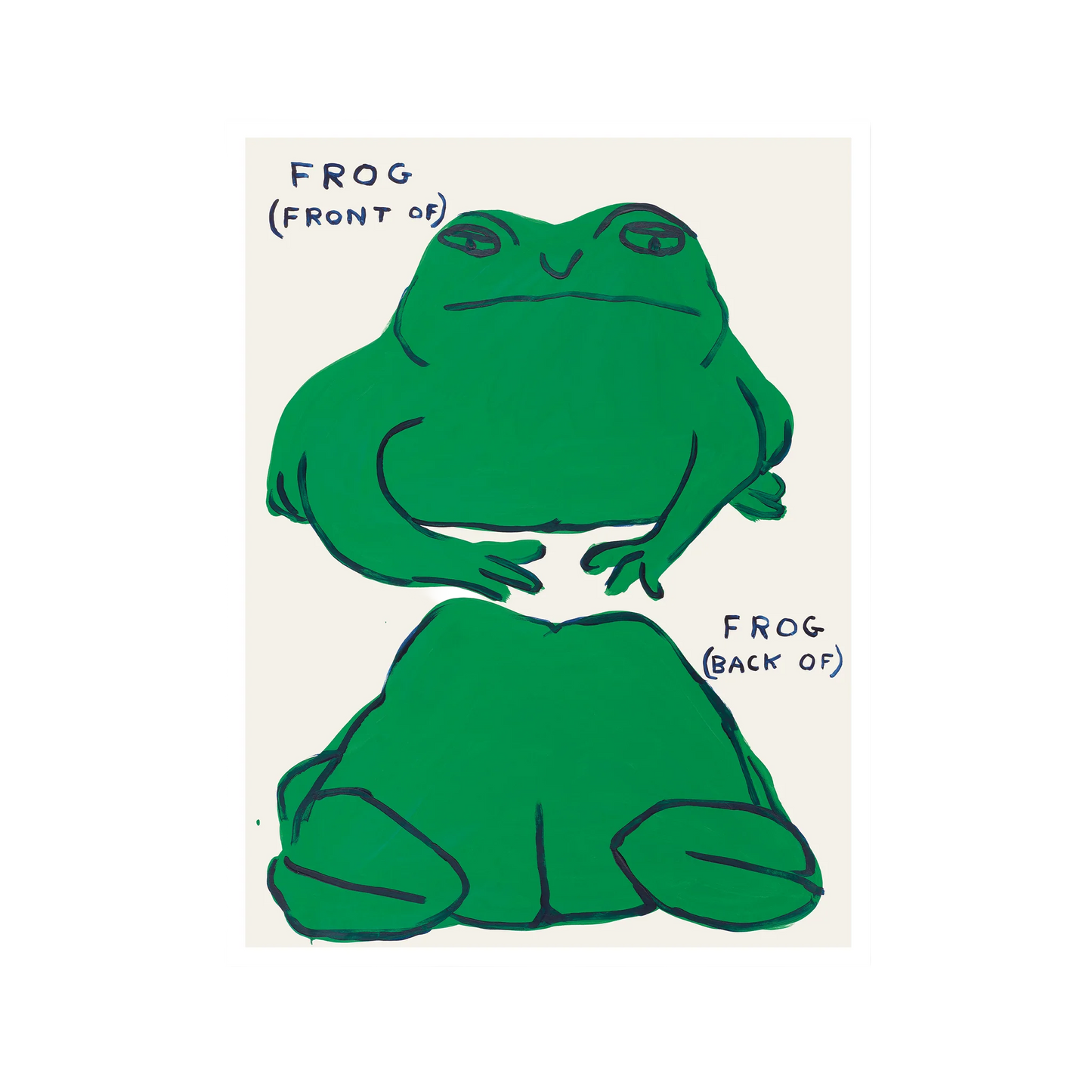 Frog (Front),Frog (Back) Poster