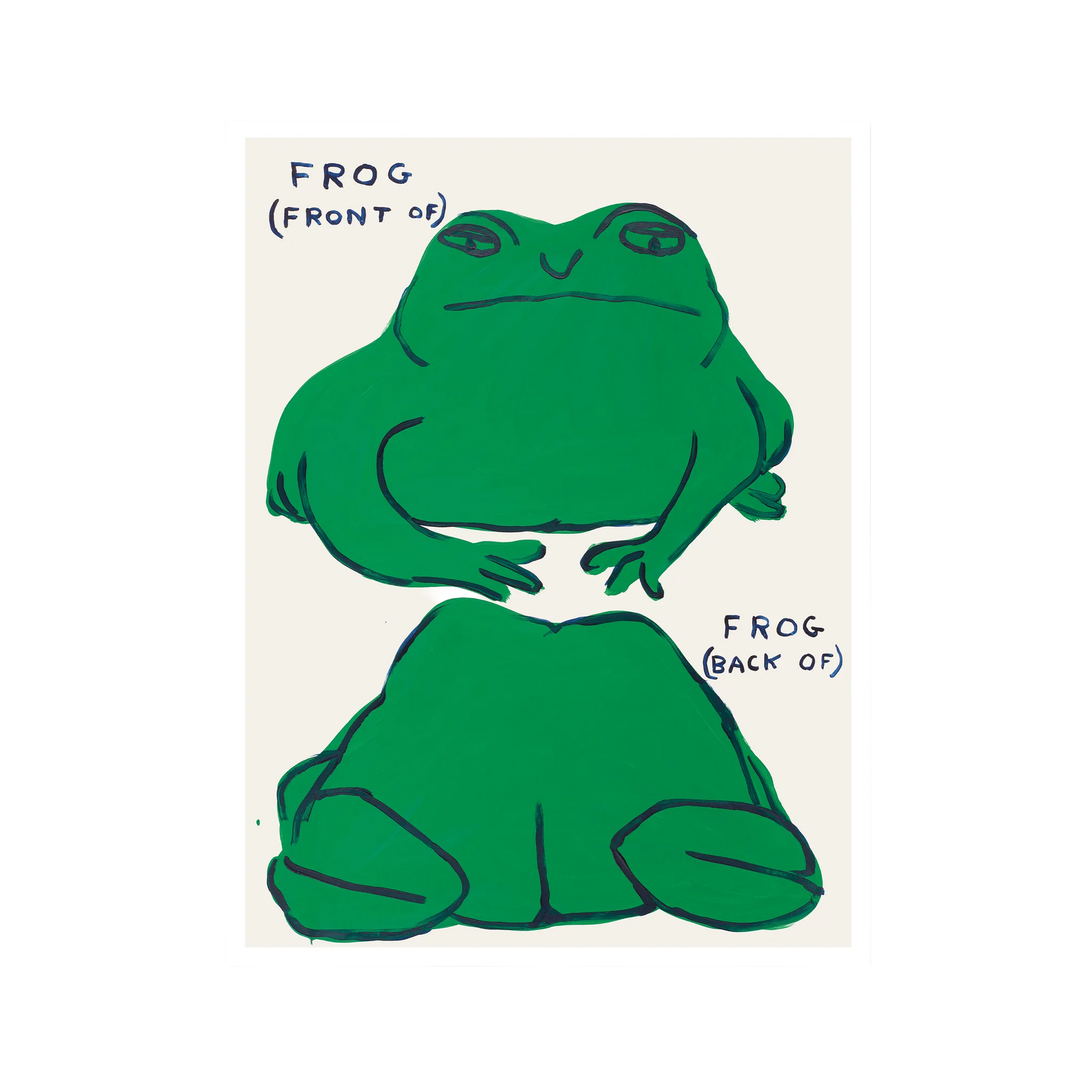 Frog (Front),Frog (Back) Poster
