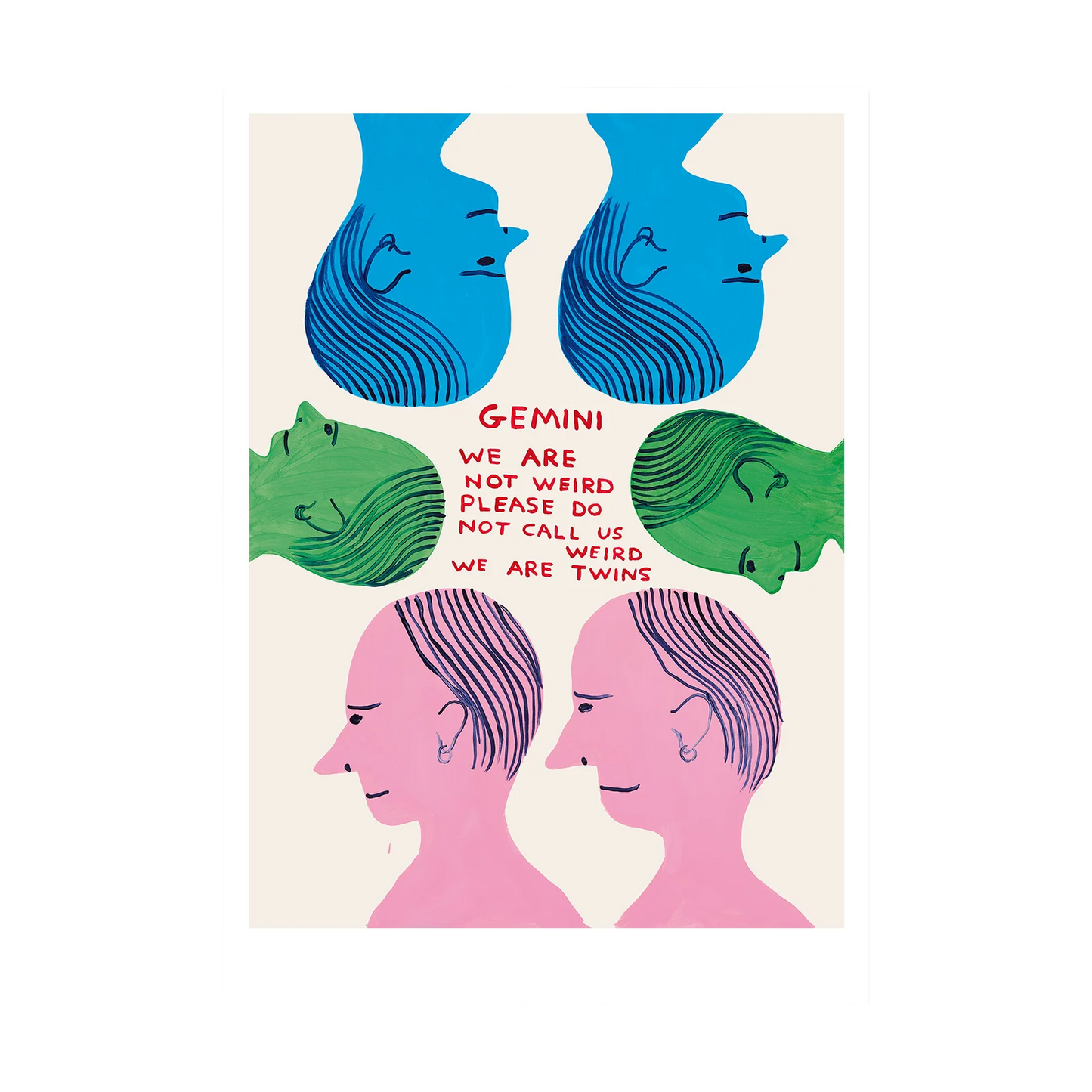 Signs of the Zodiac - Gemini Postcard