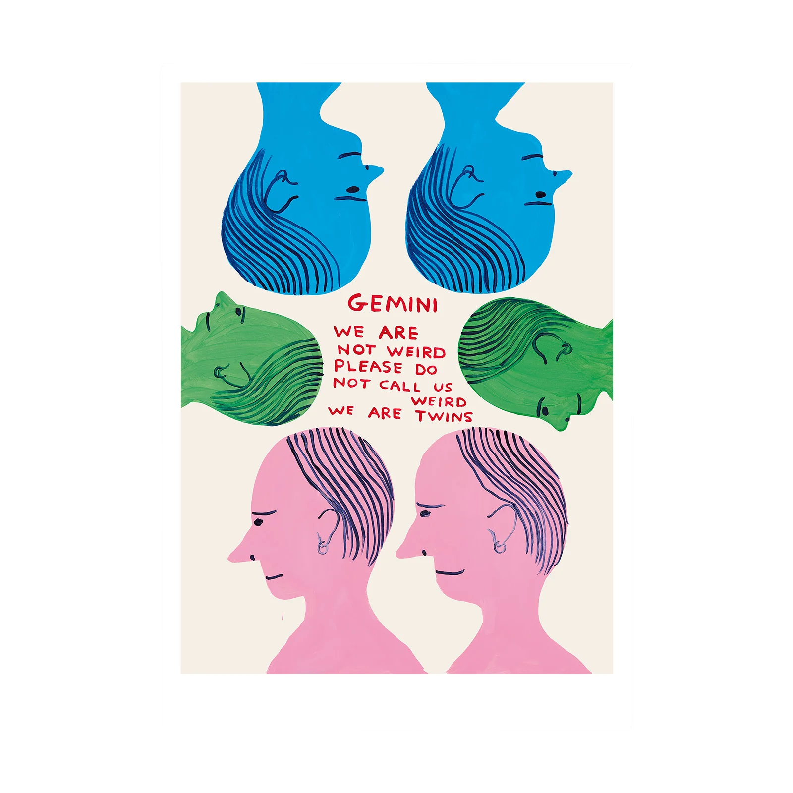 Signs of the Zodiac - Gemini Postcard