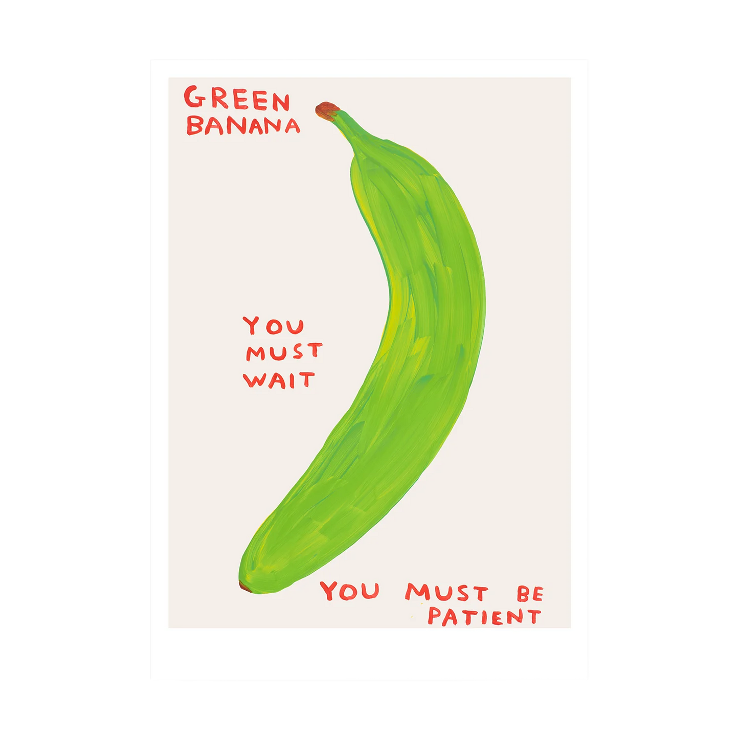 Green Banana Postcard