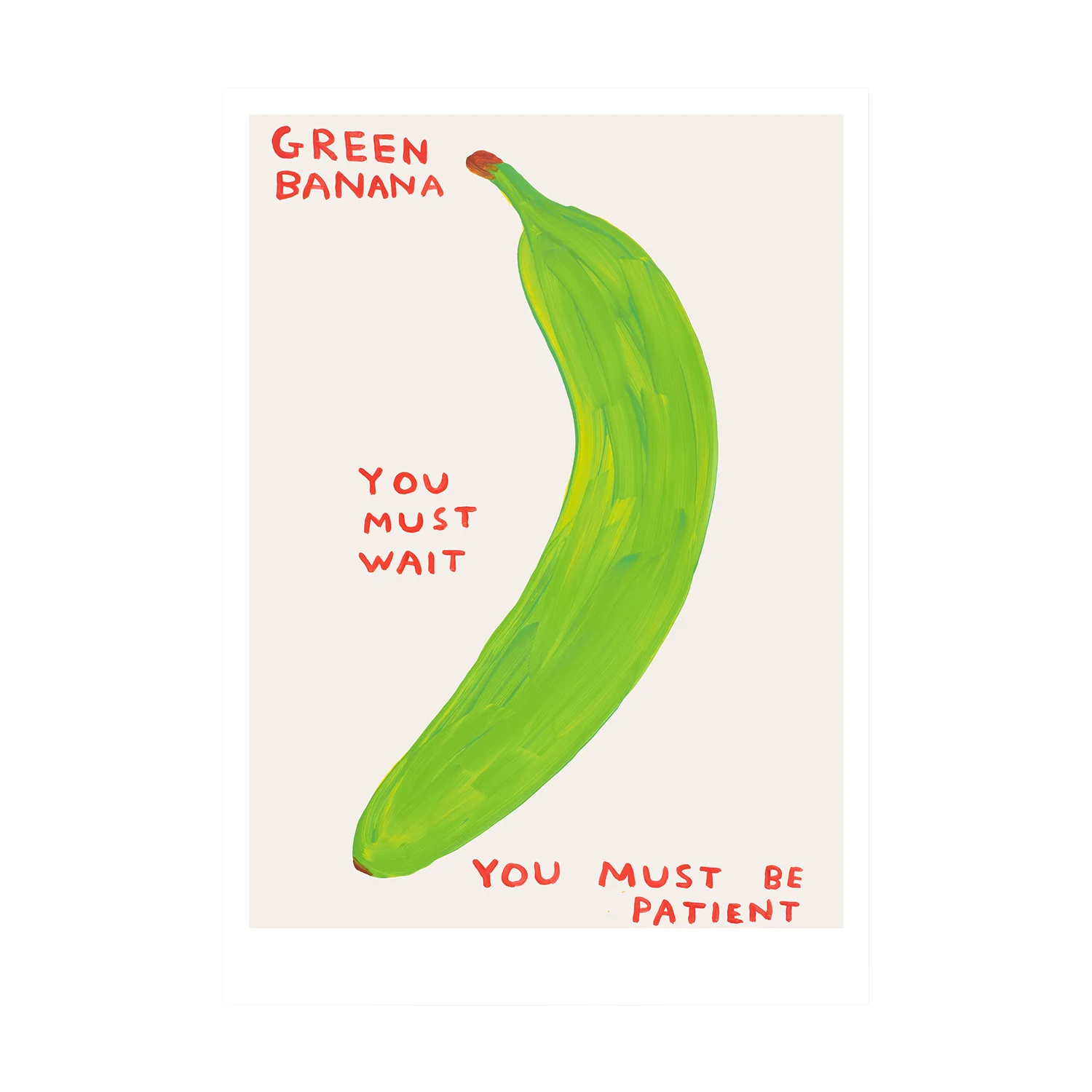 Green Banana Postcard