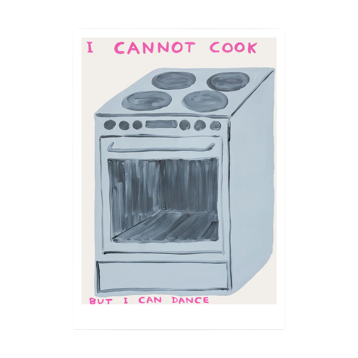 I Cannot Cook Postcard