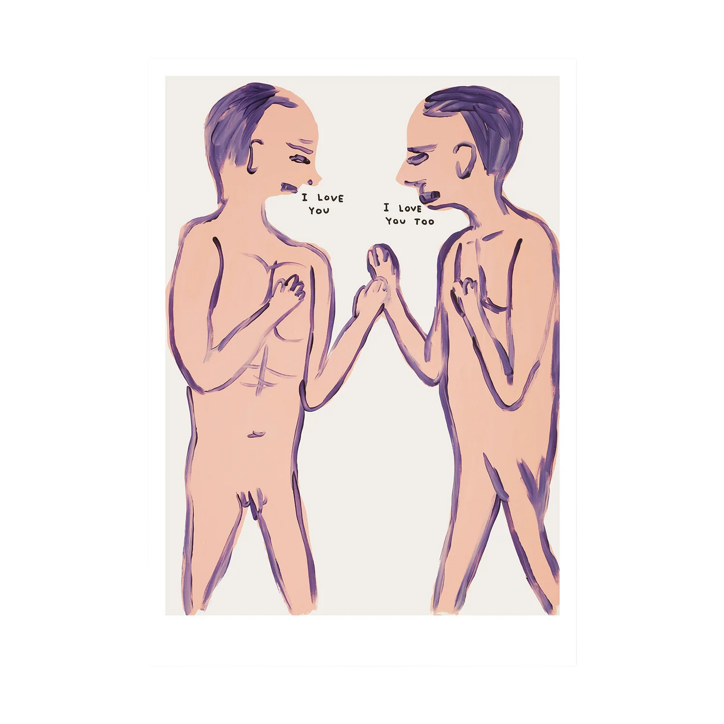 I Love You Postcard
