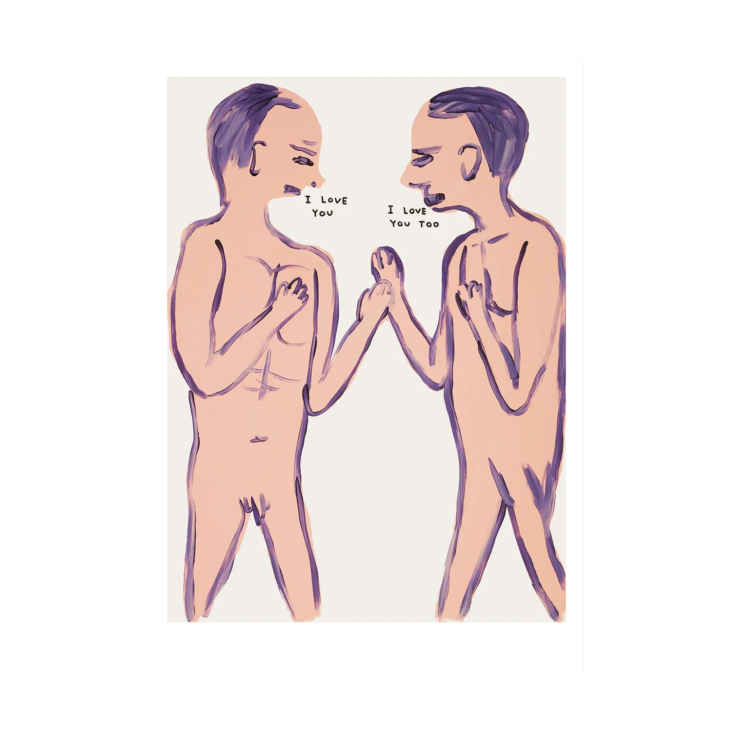 I Love You Postcard