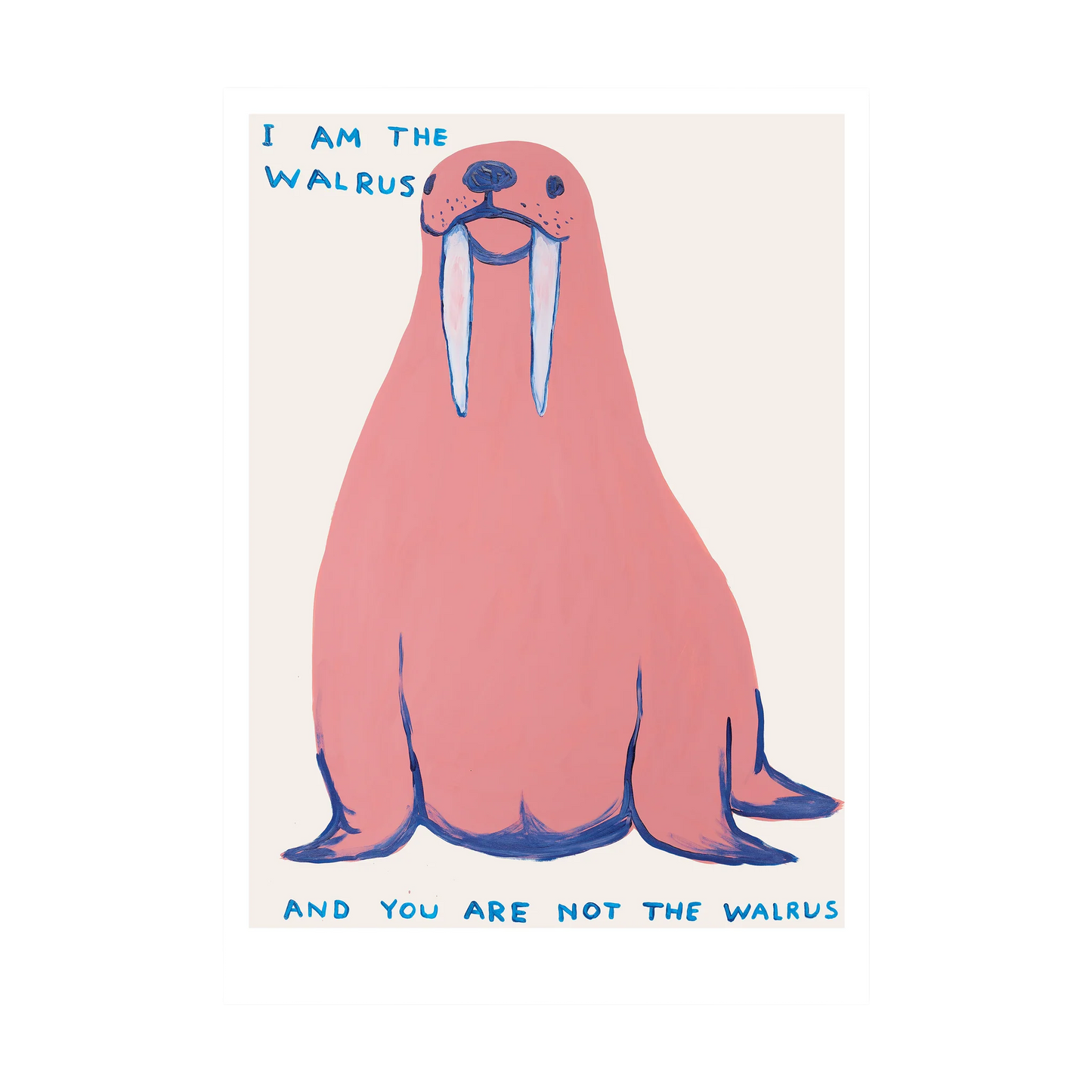 I Am The Walrus Postcard