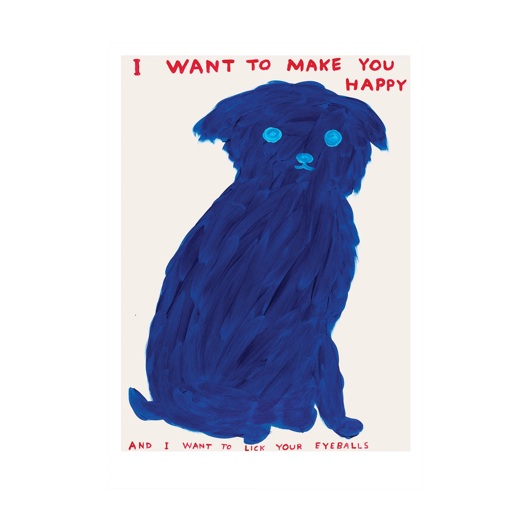 I Want To Make You Happy Postcard