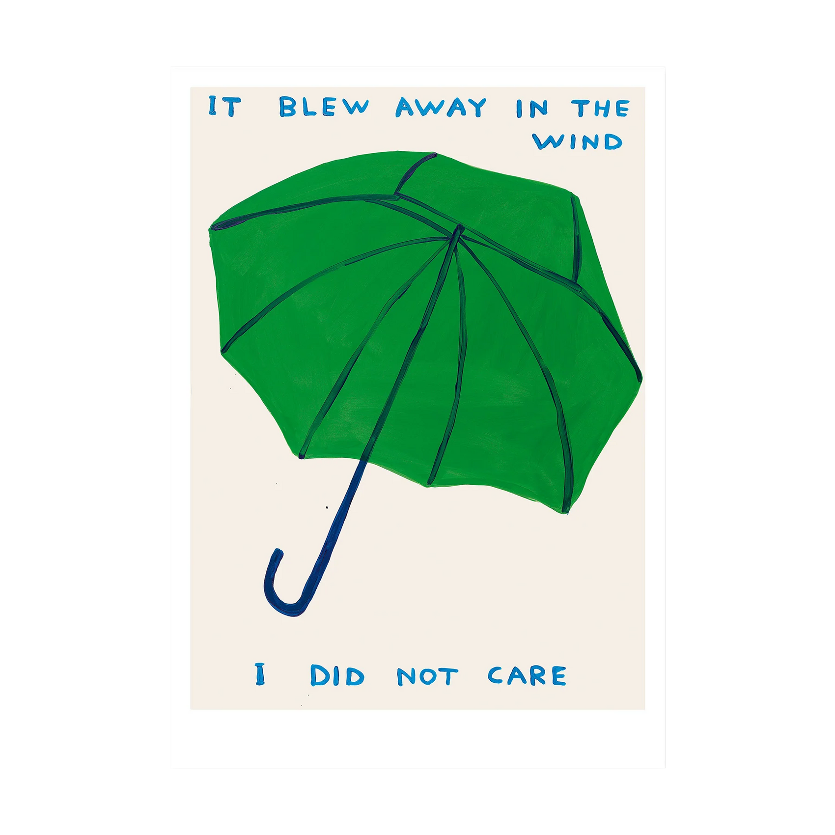 It Blew Away In The Wind Postcard