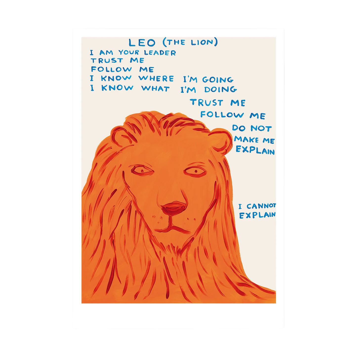 Signs of the Zodiac - Leo Postcard