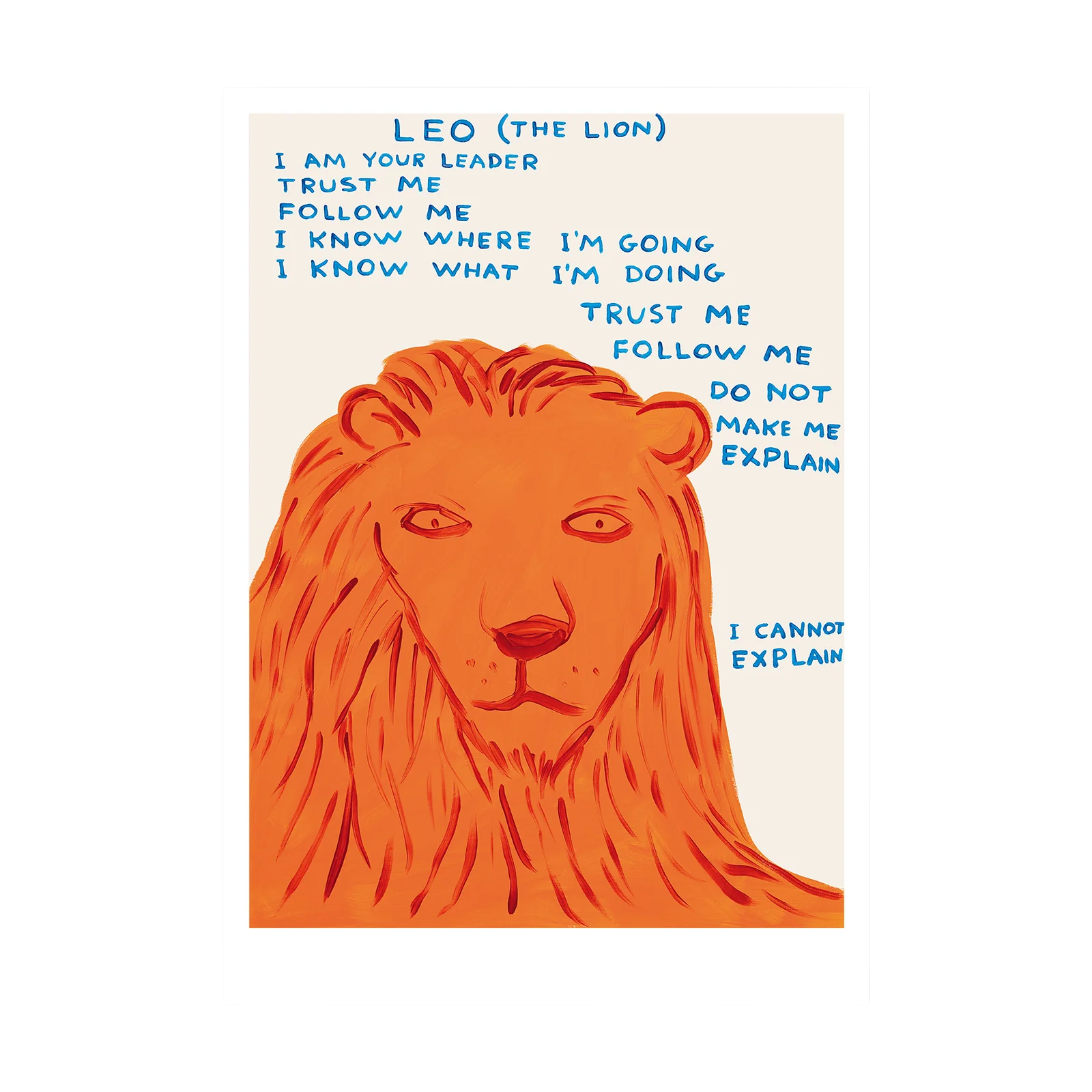 Signs of the Zodiac - Leo Postcard