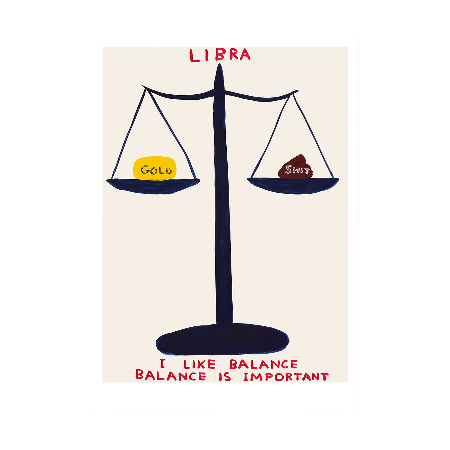 Signs of the Zodiac - Libra Postcard