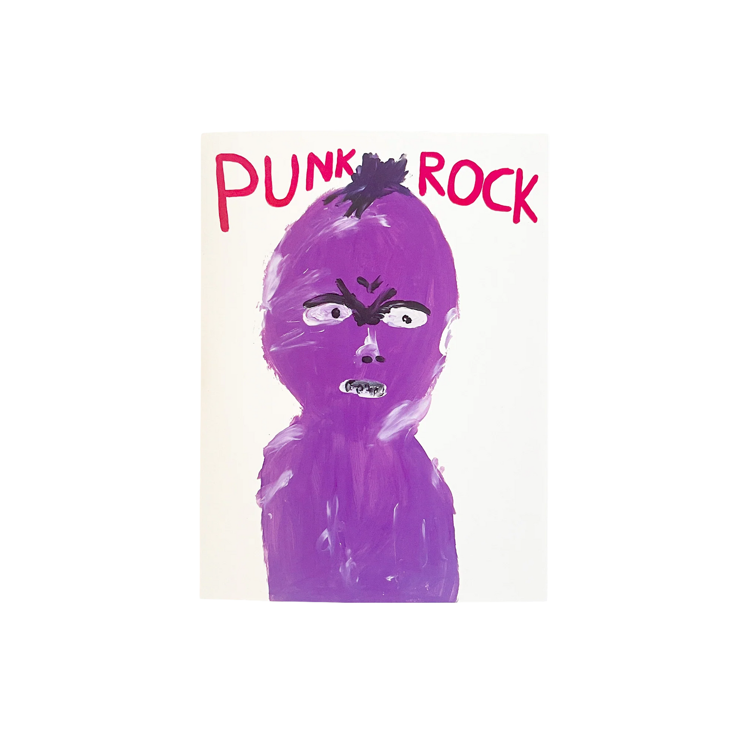 Punk Rock Musical Greetings Card
