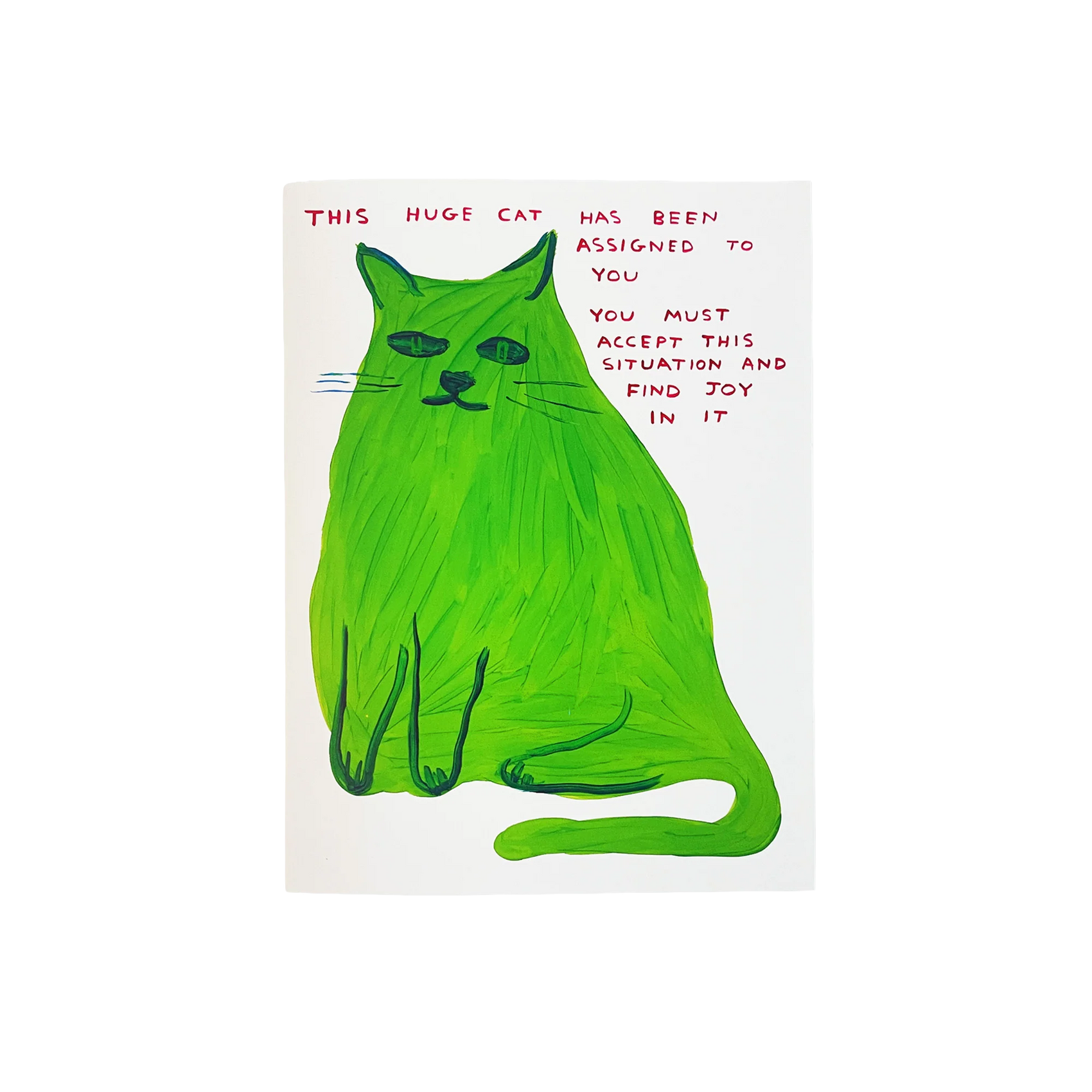 This Huge Cat Musical Greetings Card