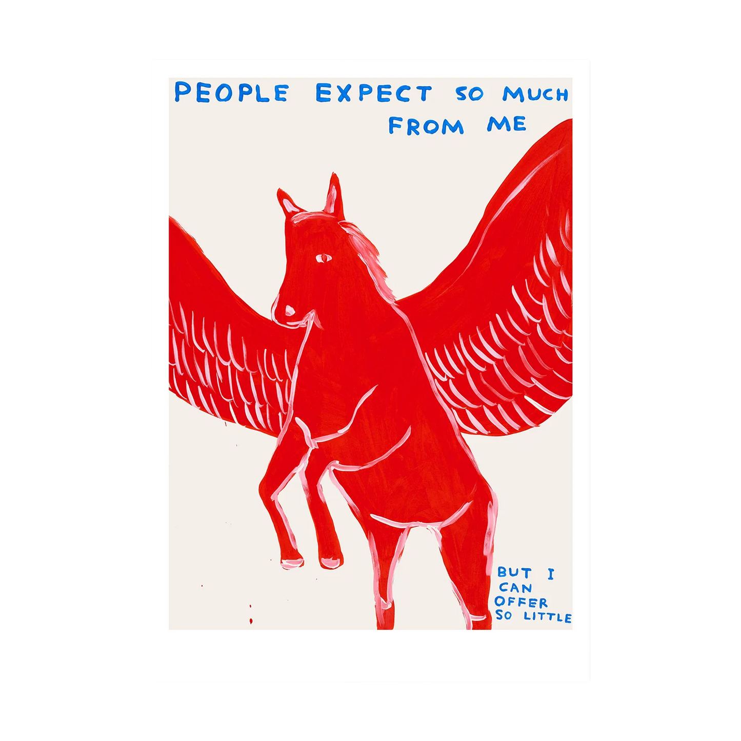 People Expect So Much From Me Postcard