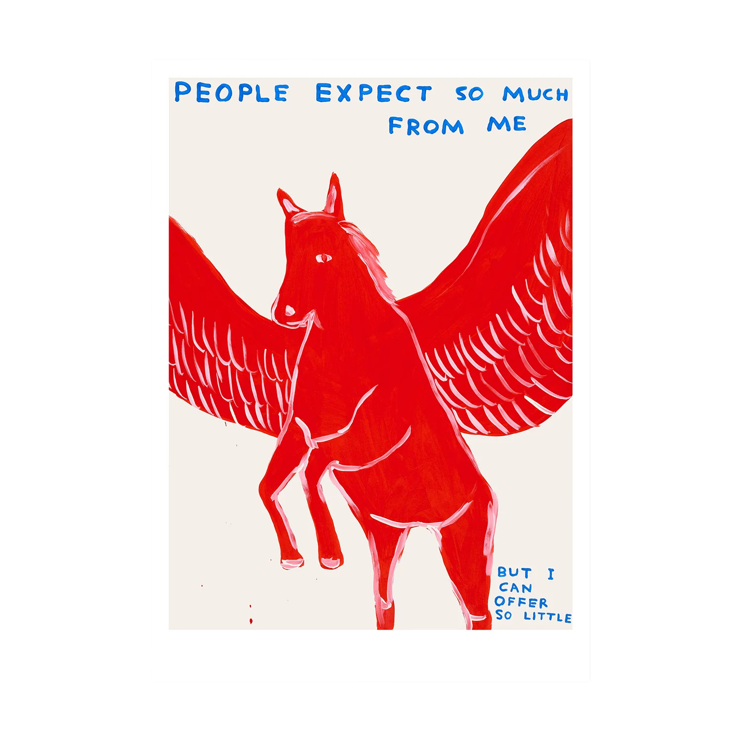 People Expect So Much From Me Postcard