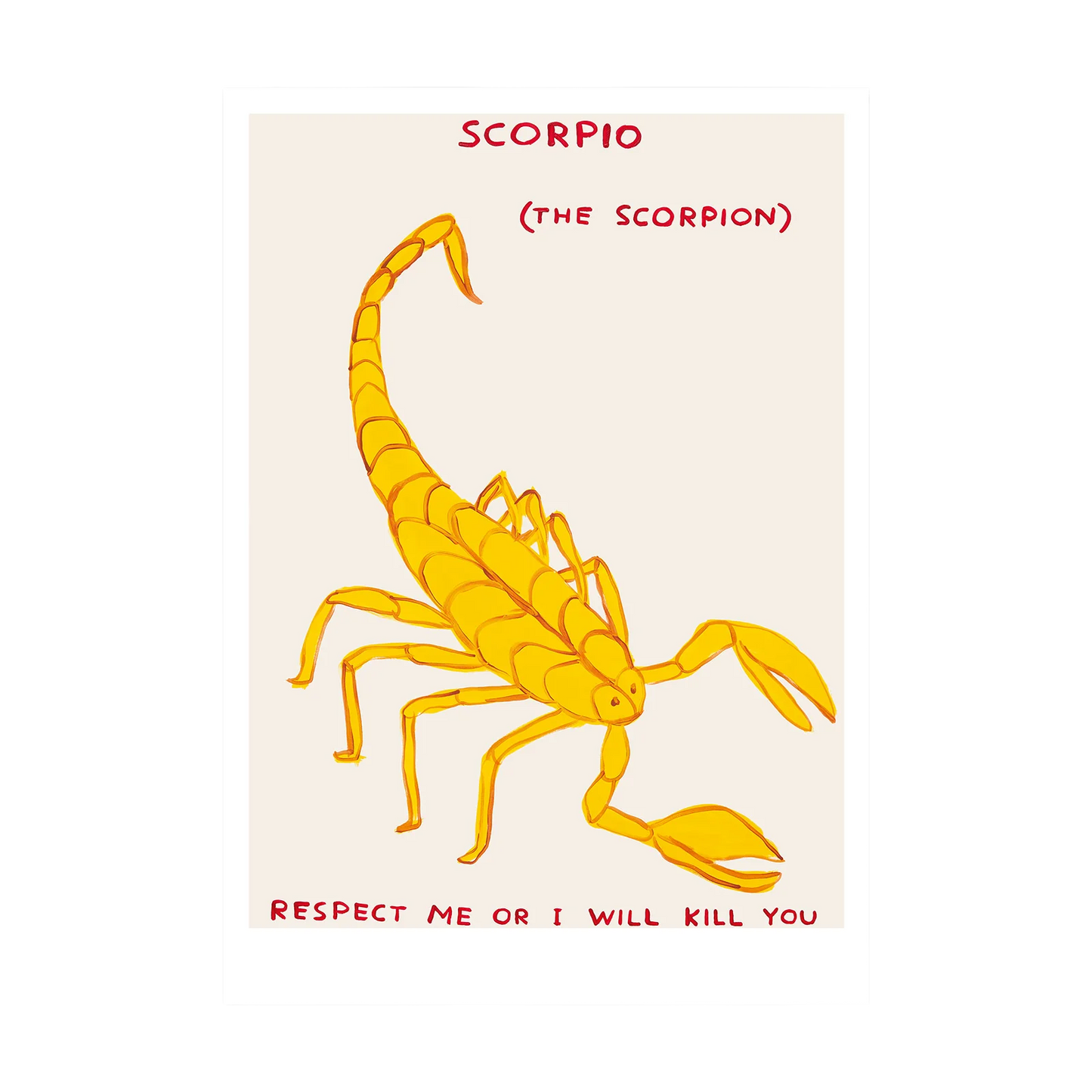 Signs of the Zodiac - Scorpio Postcard