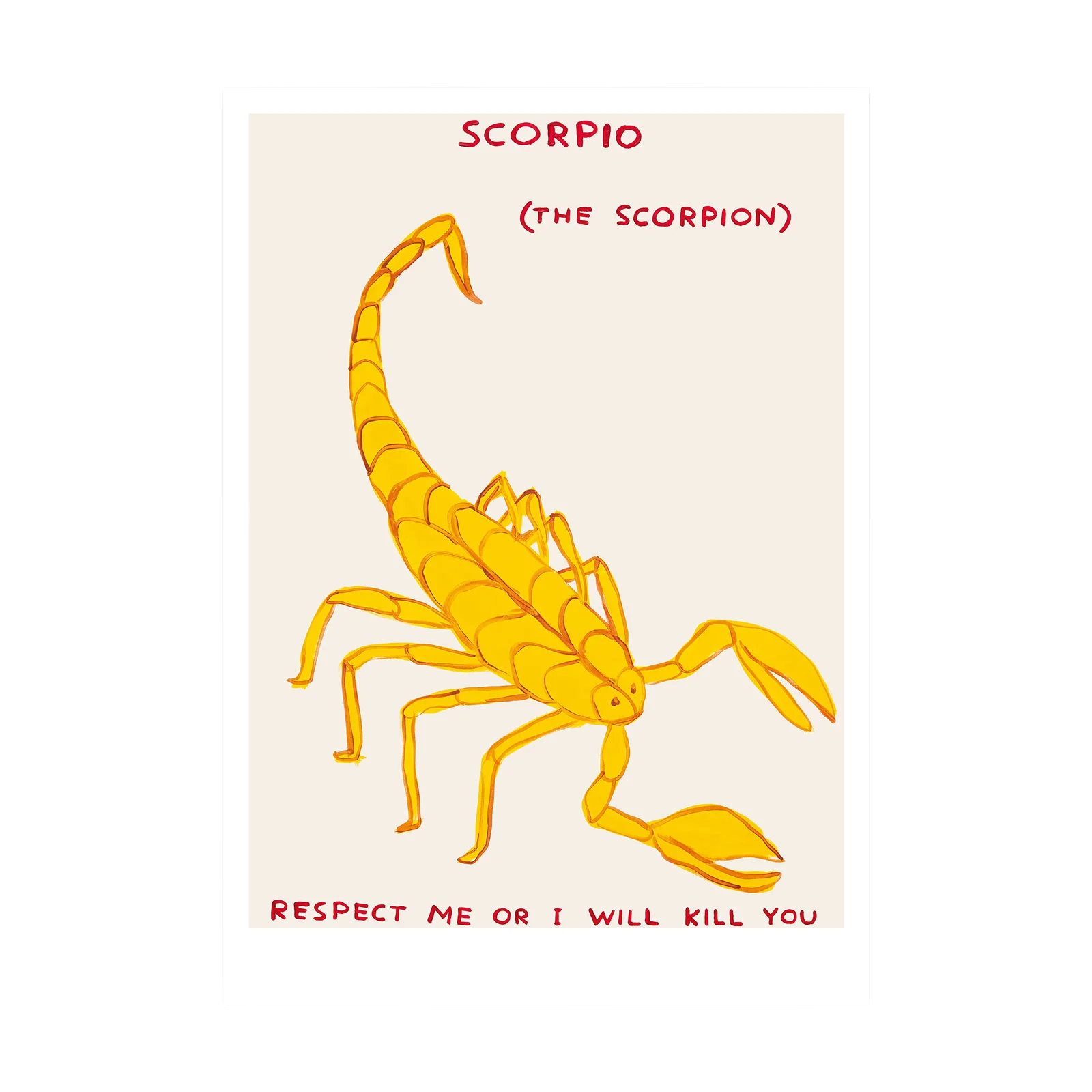 Signs of the Zodiac - Scorpio Postcard