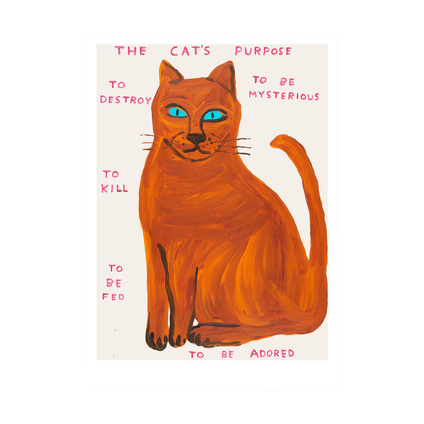 The Cat's Purpose Postcard