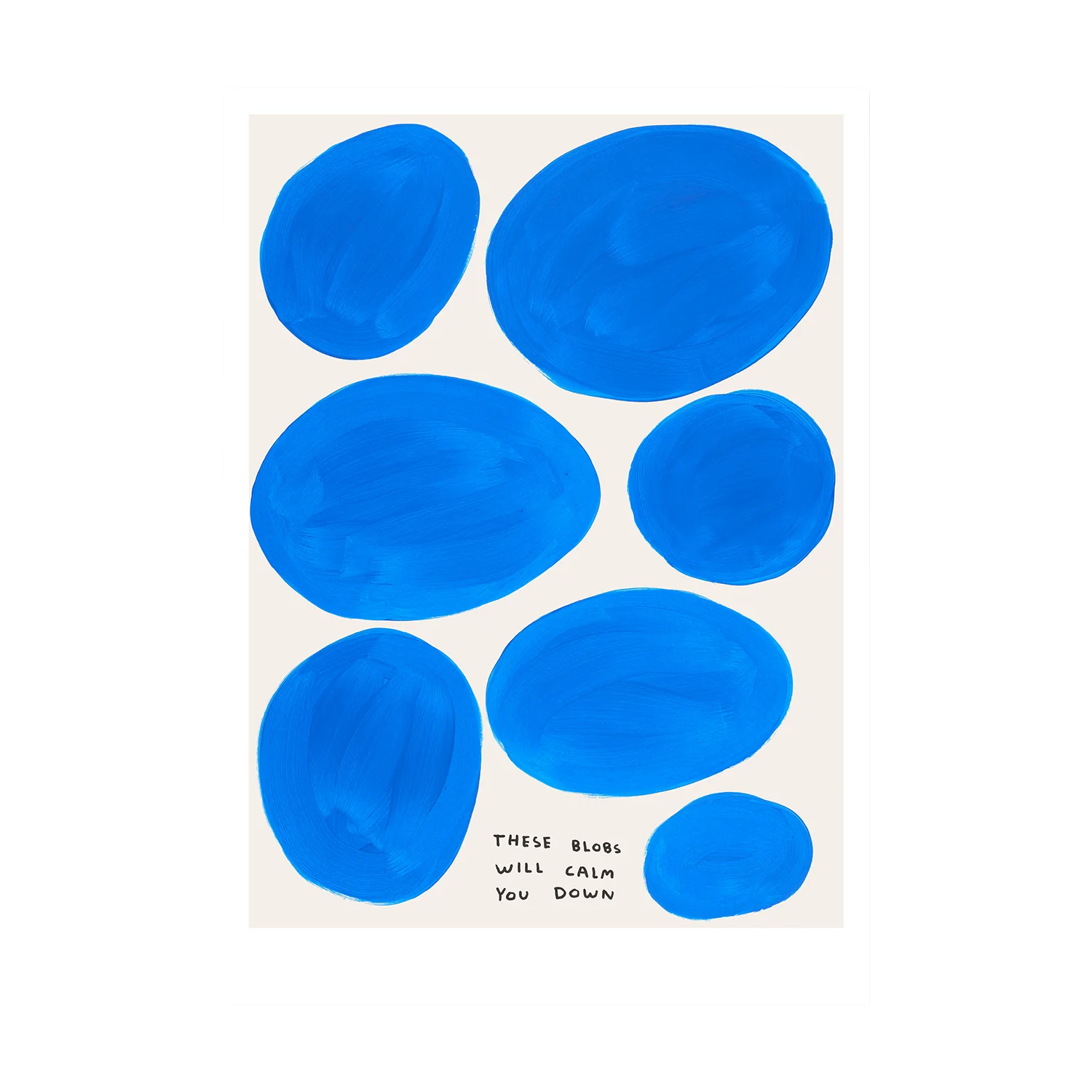 These Blobs Will Calm You Down Postcard
