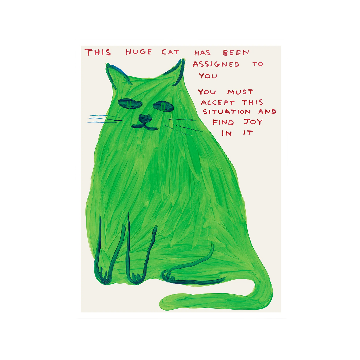 This Huge Cat Poster
