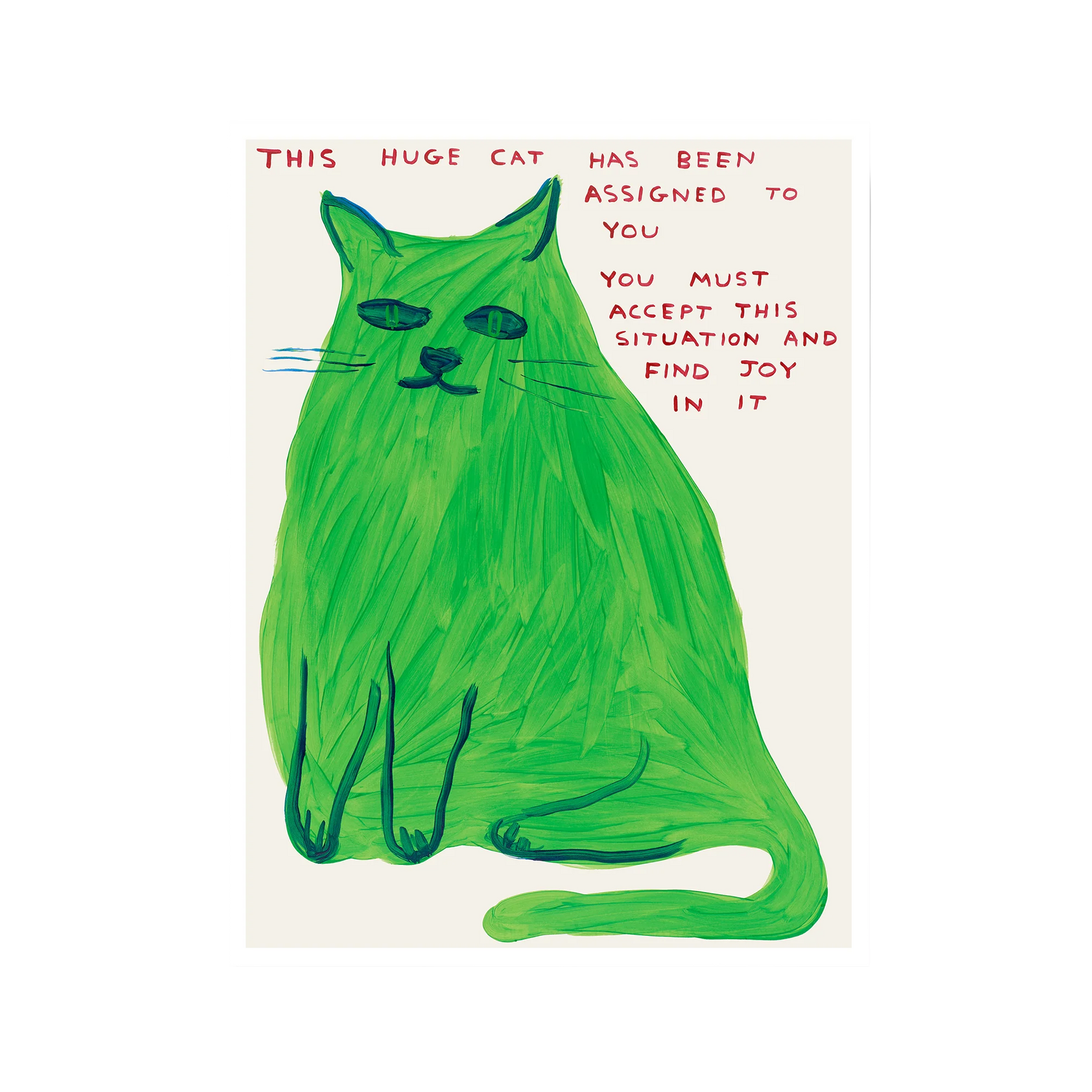 This Huge Cat Poster