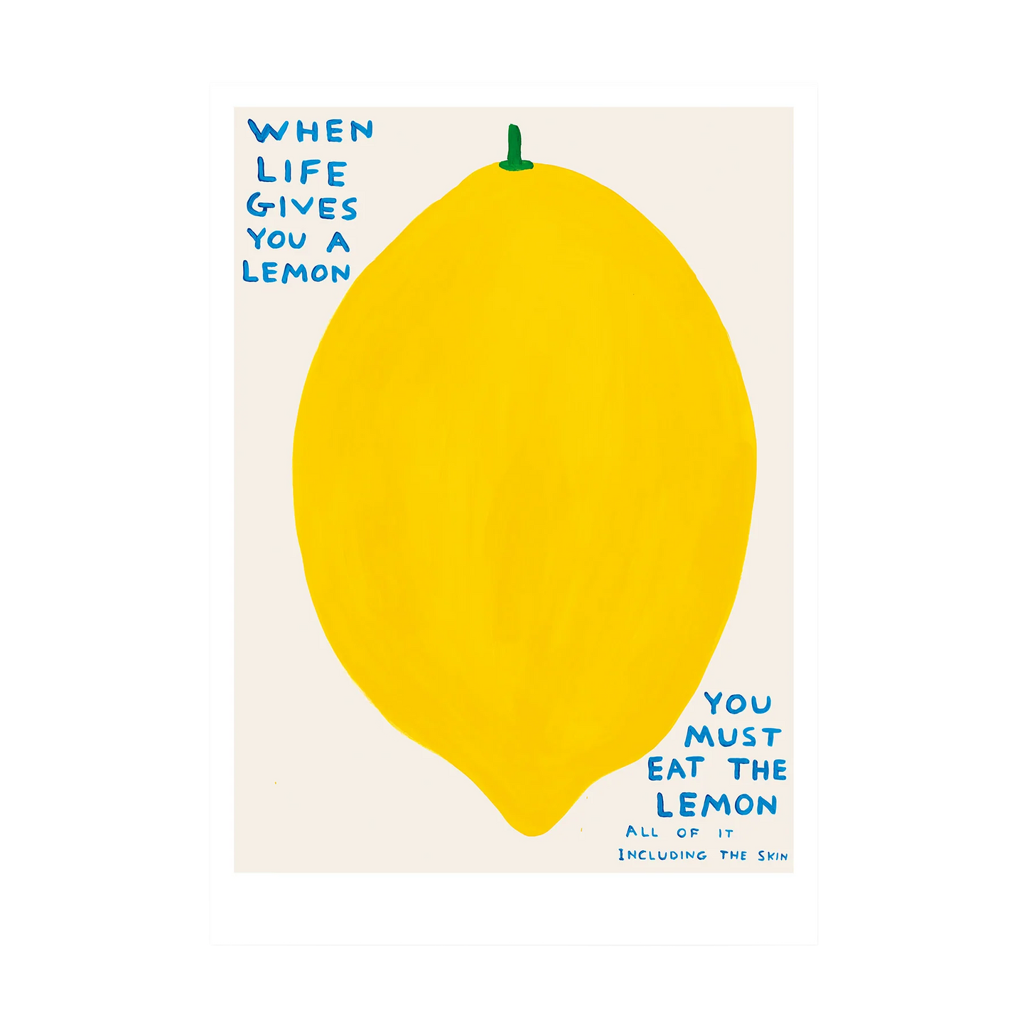 When Life Gives You A Lemon Postcard