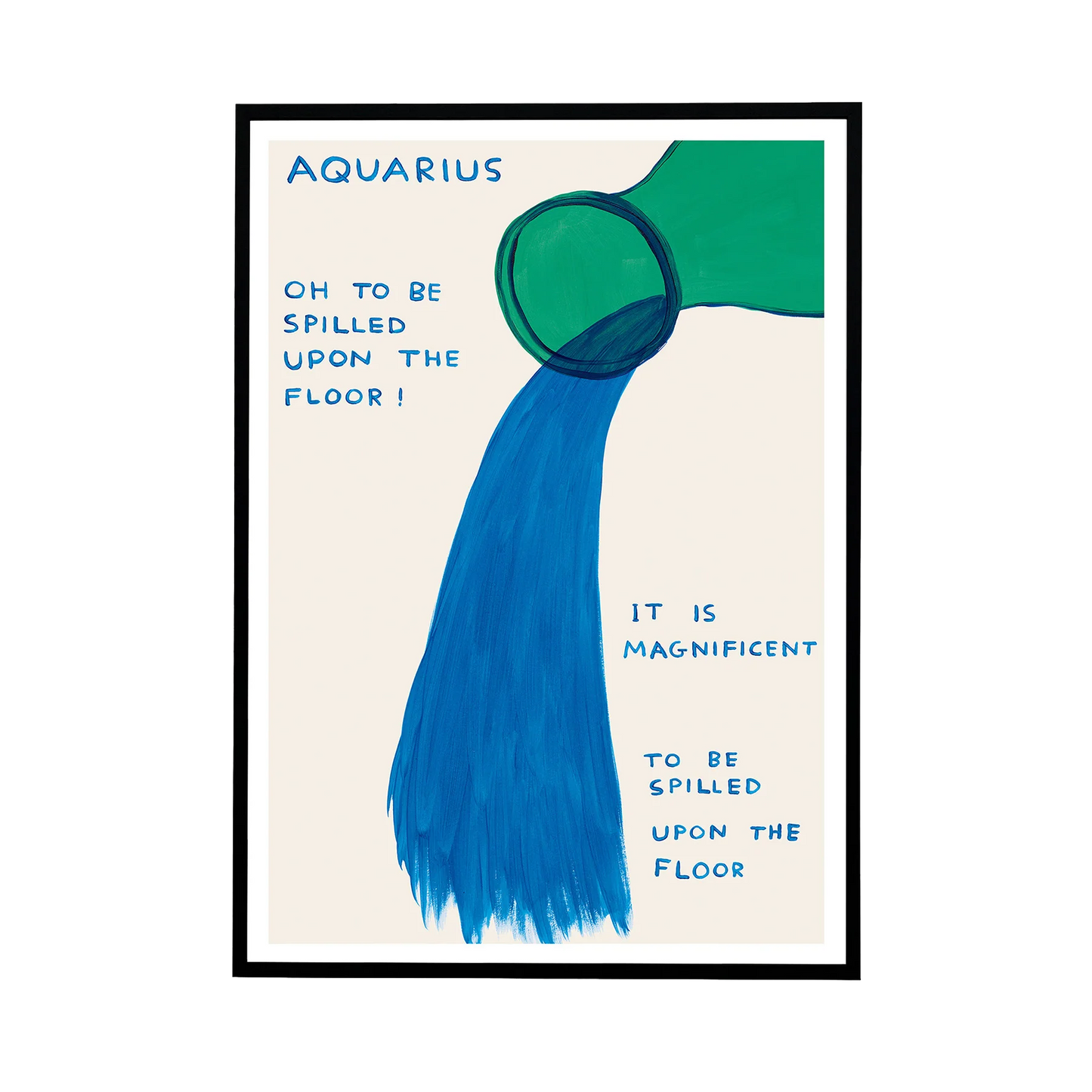 Signs of the Zodiac - Aquarius Poster