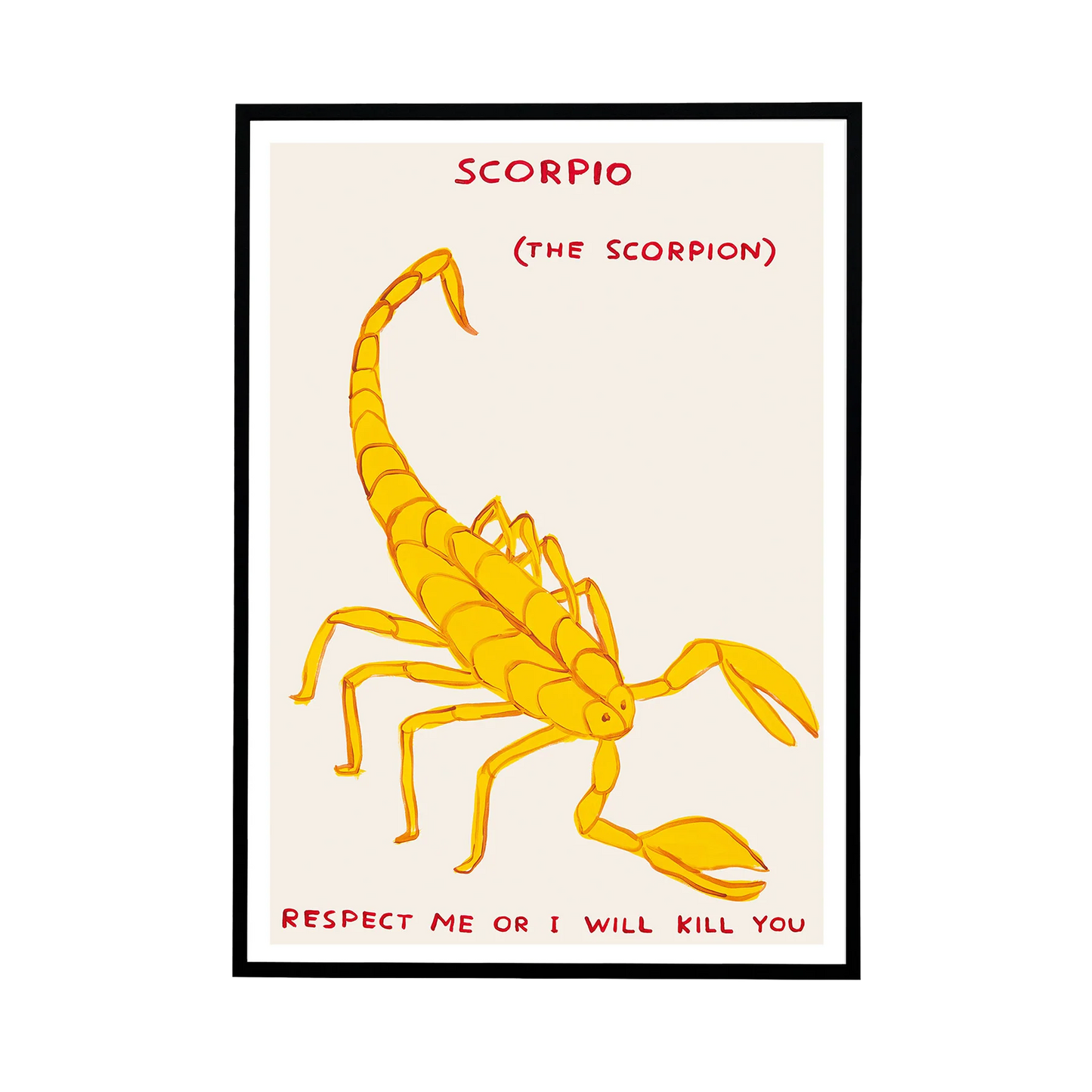 Signs of the Zodiac - Scorpio Poster