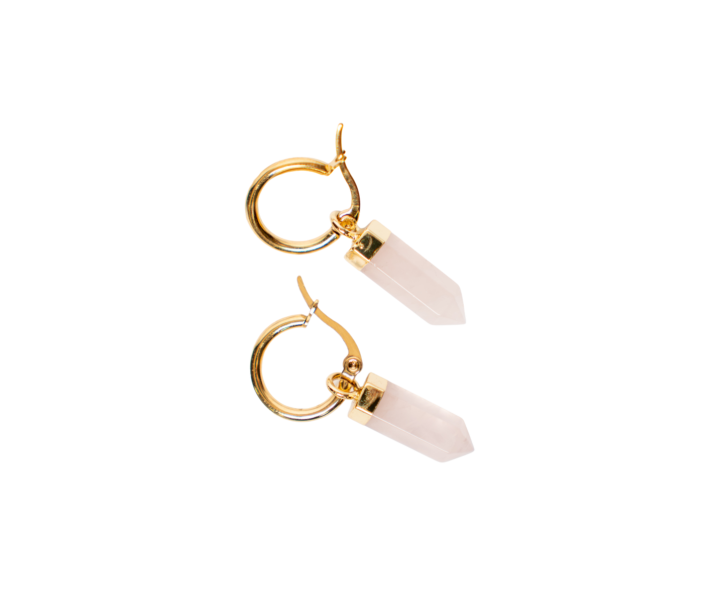 Rose Quartz Earrings